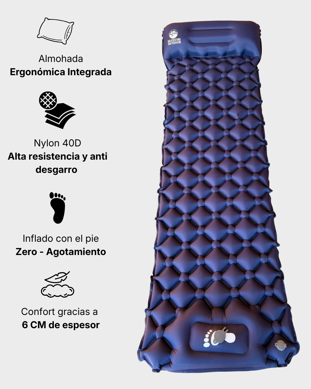 Colchón Inflable Lago Elicura