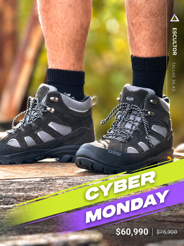 Desi Escultor | Bota de trekking impermeable con suela Vibram