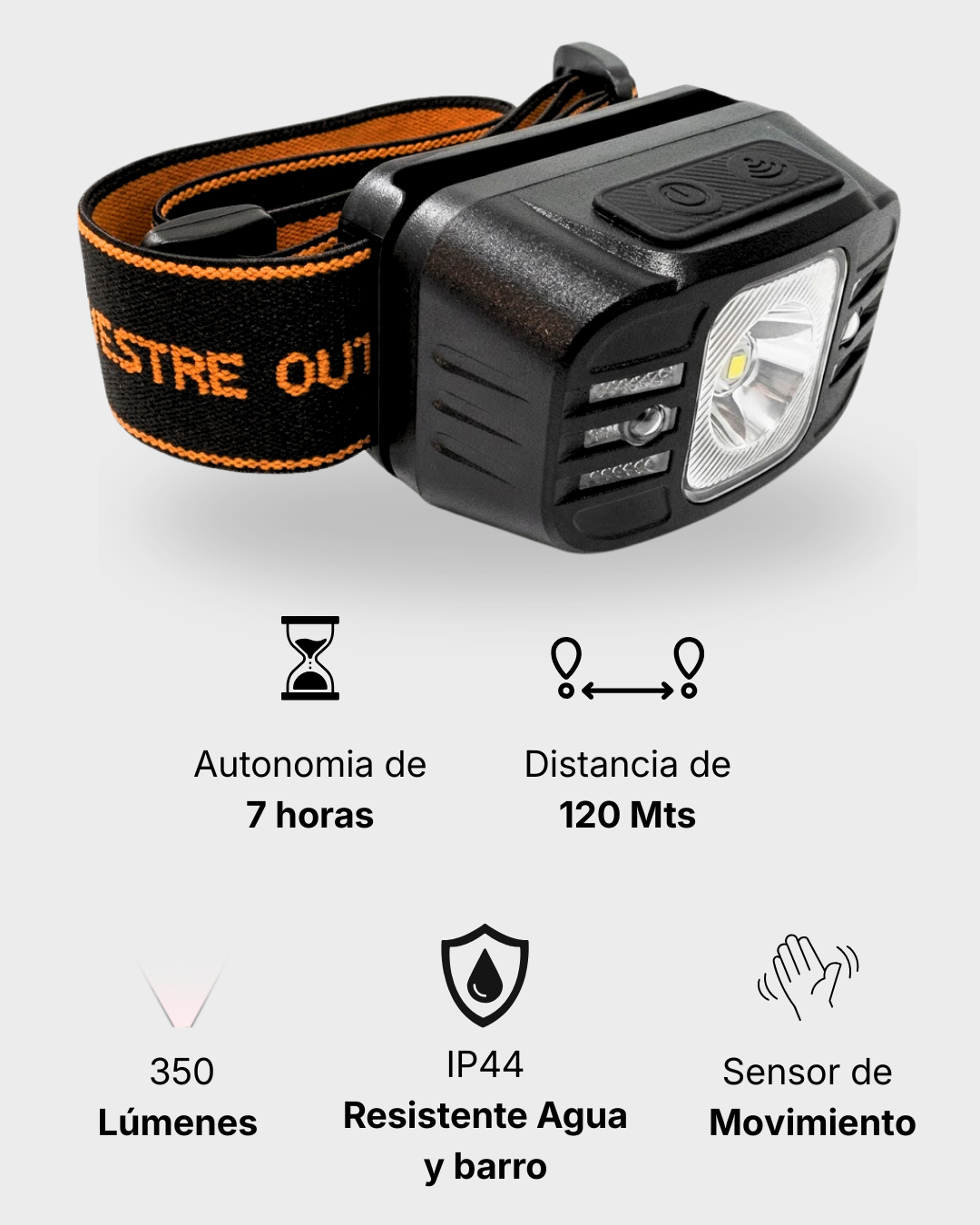 Linterna Frontal Silvestre