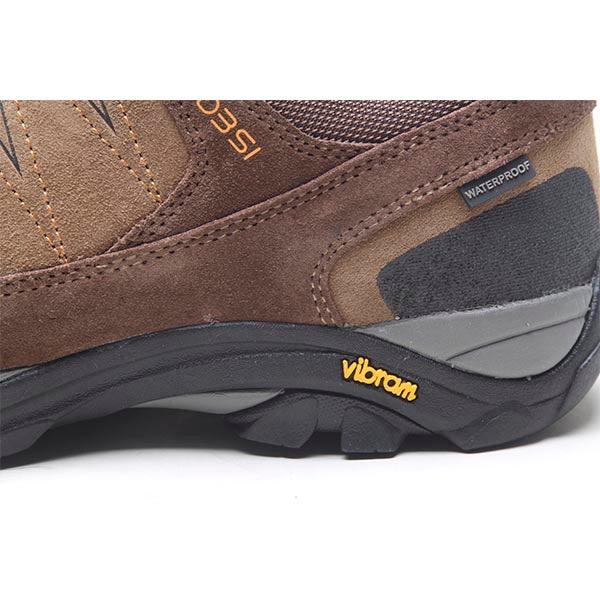 Desi Outdoor Provincia Brown — Zapatilla Trekking Unisex | Cuero Nobuck | Suela Vibram