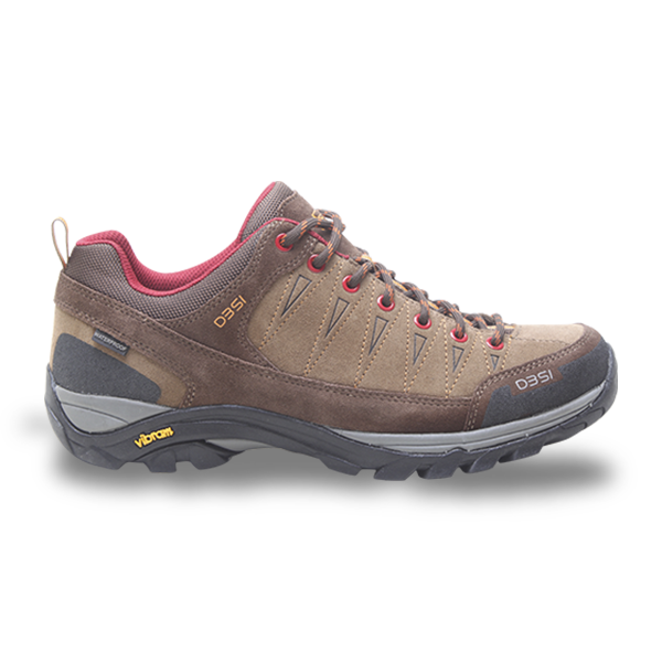 Desi Outdoor Provincia Brown — Zapatilla Trekking Unisex | Cuero Nobuck | Suela Vibram