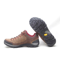 Desi Outdoor Provincia Brown — Zapatilla Trekking Unisex | Cuero Nobuck | Suela Vibram
